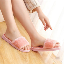 Load image into Gallery viewer, Summer 2019 New hyoma Home Fur Shoes